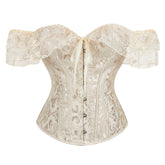 Robe de mariée corset à épaules dénudées, ceinture abdominale, gilet de contraction, corset court